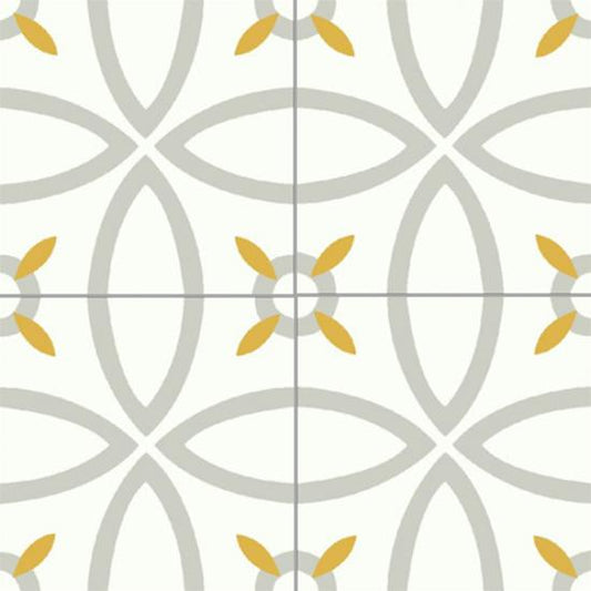 Cementtegel Patroon Jua 1022 20x20x1.6 cm 0,48 m²