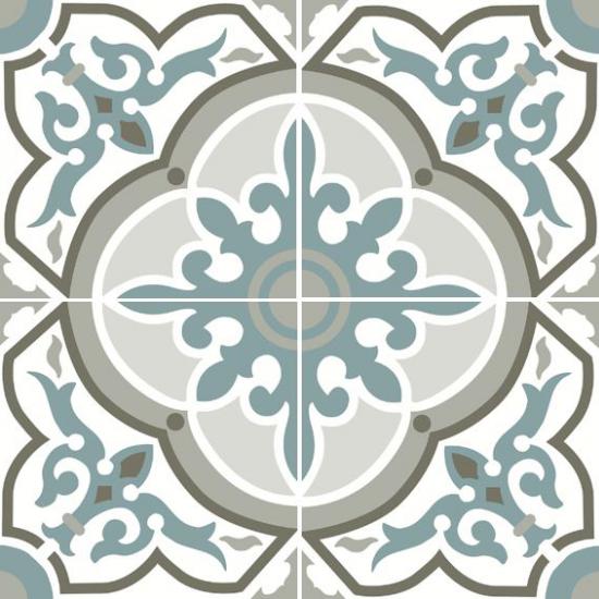 Cementtegel Patroon Pia 1084 14x14x1.6 cm 0,24 m²