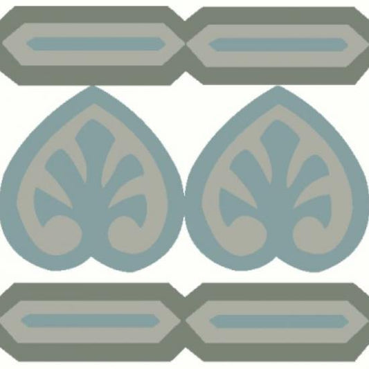 Cementtegel Patroon Sara Line 8483 14x14x1.6 cm 0,24 m²