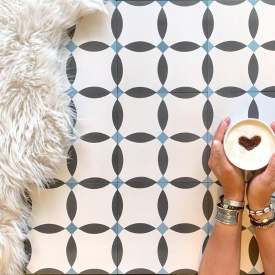 Cementtegel Patroon Emma 5382 20x20x1.6 cm a 0,48 m²