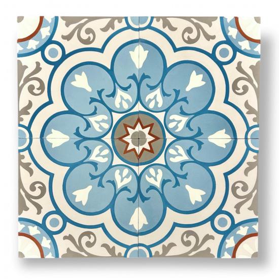 Cementtegel Patroon Coba 8812 20x20x1.6 cm 0,48 m²