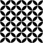 Cementtegel Patroon Clover 1081 20x20x1.6 cm 0,48 m²