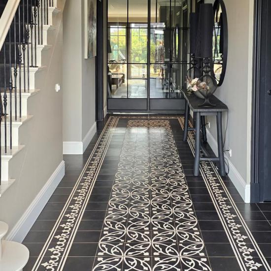 Cementtegel Patroon Circle 8181 20x20x1.6 cm a 0,48 m²