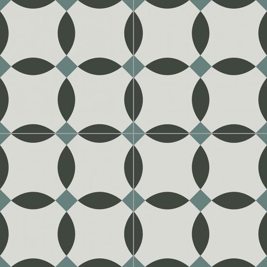 Cementtegel Patroon Emma 5382 20x20x1.6 cm 0,48 m²