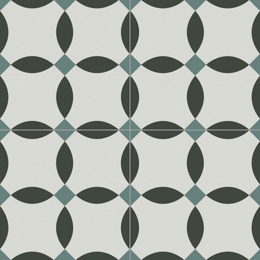 Cementtegel Patroon Emma 5382 20x20x1.6 cm 0,48 m²