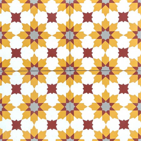 Cementtegel Patroon Safi 8722 20x20x1.6 cm a 0,48 m²