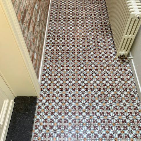 Cementtegel Patroon Oda 2399 20x20x1.6 cm a 0,48 m²