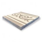 Cementtegel Patroon Curly Line 1084 20x20x1.6 cm a 0,48 m²