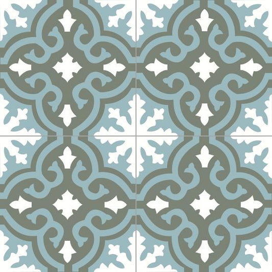 Cementtegel Patroon Lisa 5583 20x20x1.6 cm 0,48 m²