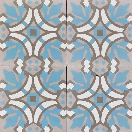 Cementtegel Patroon Oda 8256 14x14x1.6 cm 0,24 m²