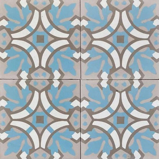 Cementtegel Patroon Oda 8256 14x14x1.6 cm 0,24 m²