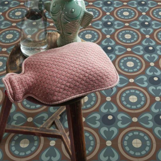 Cementtegel PIP Studio Pearl Heart 20x20x1.2 cm a 0,64 m²