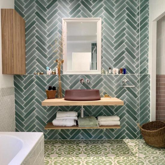 Cementtegel Patroon Mar 10613 20x20x1.6 cm a 0,48 m²