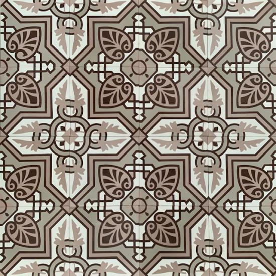 Cementtegel Patroon Nadine 1084 20x20x1.6 cm a 0,48 m²