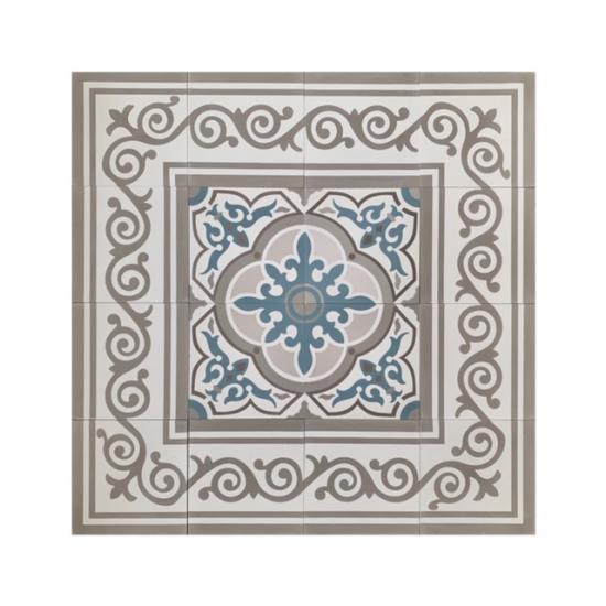 Cementtegel Patroon Curly Line 1084 20x20x1.6 cm a 0,48 m²