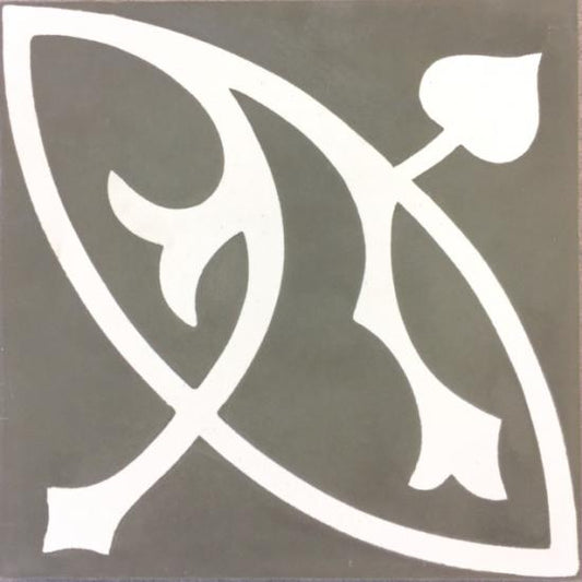 Cementtegel Patroon 
Circle 8383 20x20x1.6 cm a 0,48 m²