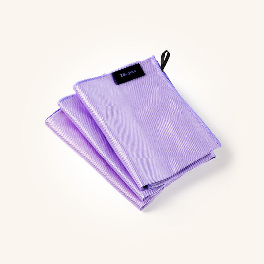 Zo. glas schoon glasdoek XL, set van 3