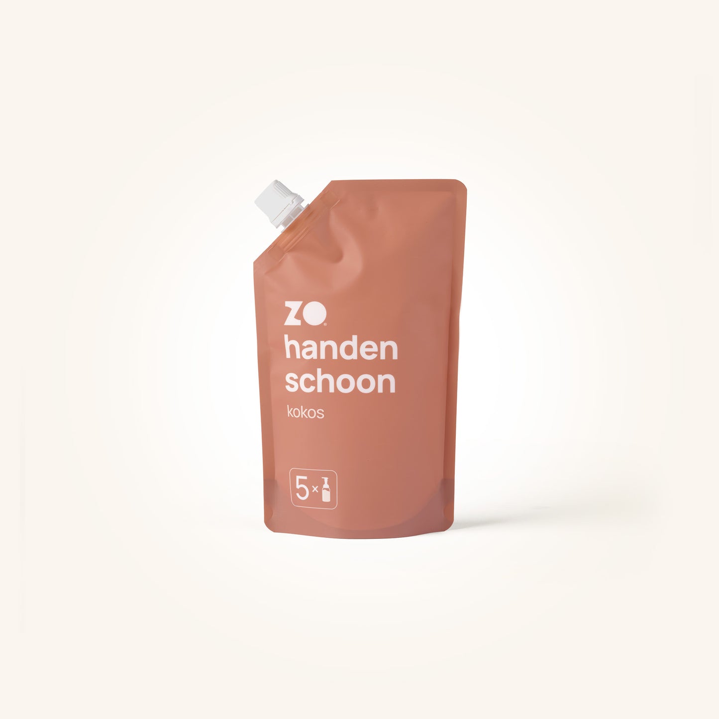 Zo. handen schoon navulzak kokos. Hiermee kunt u 5 keer uw handenschoonschuimer vullen